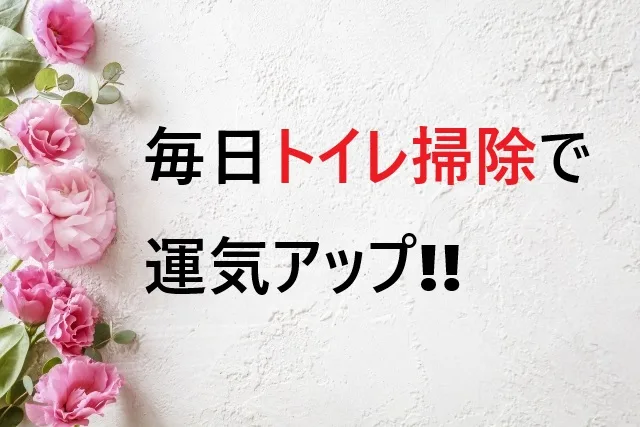 毎日のトイレ掃除で運気アップ！効果的な方法と継続のコツ